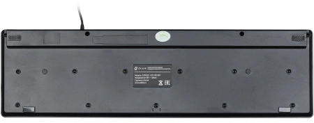 Клавиатура Оклик 520M2U черный/черный USB slim Multimedia