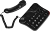 Телефон проводной Texet TX-214 черный
