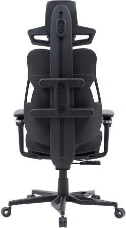 Кресло Cactus CS-CHR-DUO-BBK черный кожзам