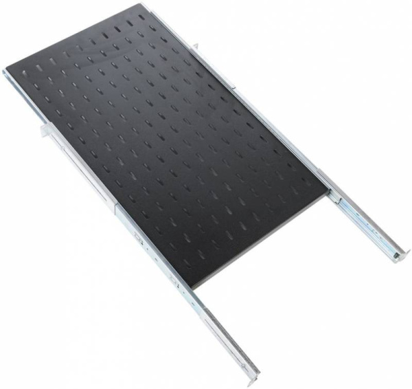 Полка выдвижная ЦМО ТСВ-62-9005 1U нагр.:30кг. 19" 622мм черный (упак.:1шт)