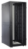 Шкаф серверный ЦМО (ШТК-СП-42.8.10-48АА-9005) напольный 42U 800x930мм пер.дв.перфор. задн.дв.перфор.2-хст. 2 бок.пан. 1350кг черный 690мм 180град. 1950мм