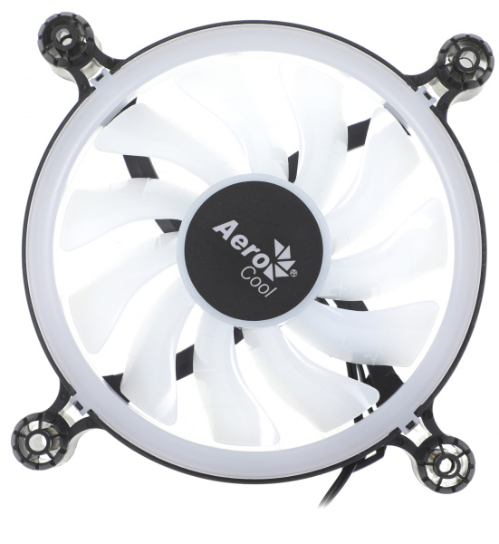 Вентилятор Aerocool Spectro 12 120x120mm 4-pin (Molex)20dB 140gr LED Ret