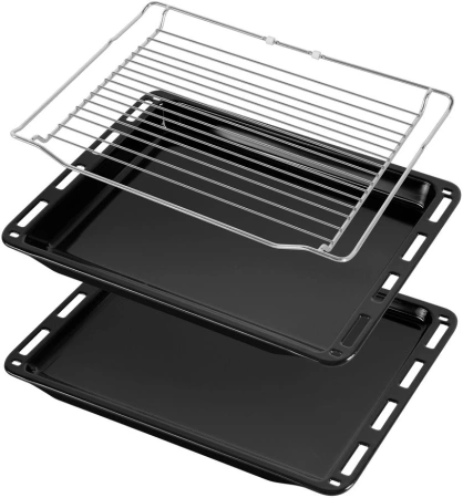 Духовой шкаф Электрический Maunfeld MEOR7217SMFB черный