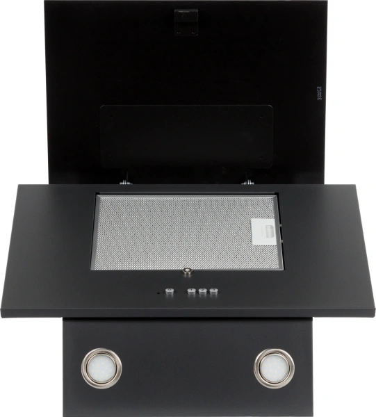 Вытяжка каминная Elikor Рубин 60П-650-К3Д черный управление: кнопочное (1 мотор)