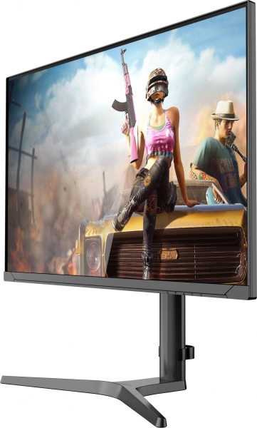 Монитор NPC 27" MZ2707 черный IPS LED 1ms 16:9 HDMI M/M матовая HAS Piv 1000:1 350cd 178гр/178гр 2560x1440 165Hz G-Sync DP Quad HD 2K (1440p) USB 4.55кг