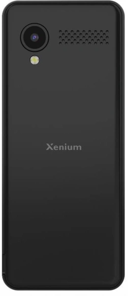 Мобильный телефон XENIUM X240 черный моноблок 2Sim 2.4" 240x320 Nucleus 0.3Mpix GSM900/1800 MP3 FM microSD max32Gb