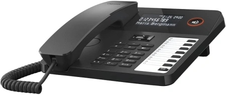 Телефон проводной Gigaset DESK 600 черный