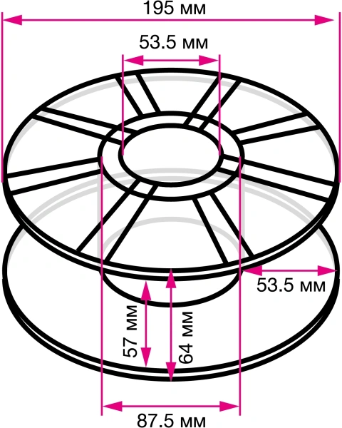Пластик для принтера 3D Cactus CS-3D-PETG-1KG-DKGN PETG d1.75мм 1кг L316м 1цв.