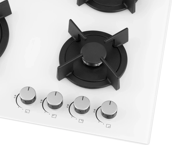 Газовая варочная поверхность Weissgauff HG 640 WGh белый