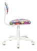 Кресло детское Бюрократ CH-W201NX мультиколор маскарад крестов. пластик пластик белый