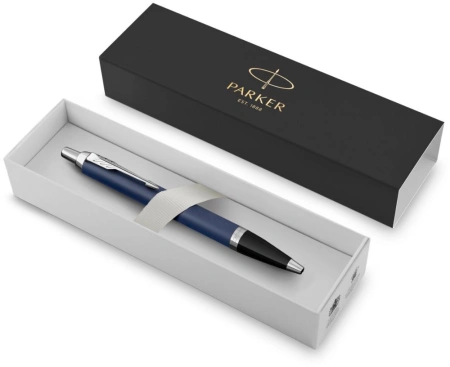Ручка шариков. Parker IM Core K321 (CW1931668) Matte Blue CT M син. черн. подар.кор.