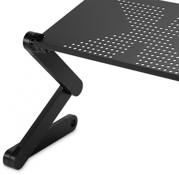 Стол для ноутбука Buro BU-804 столешница металл черный 48x48x26см