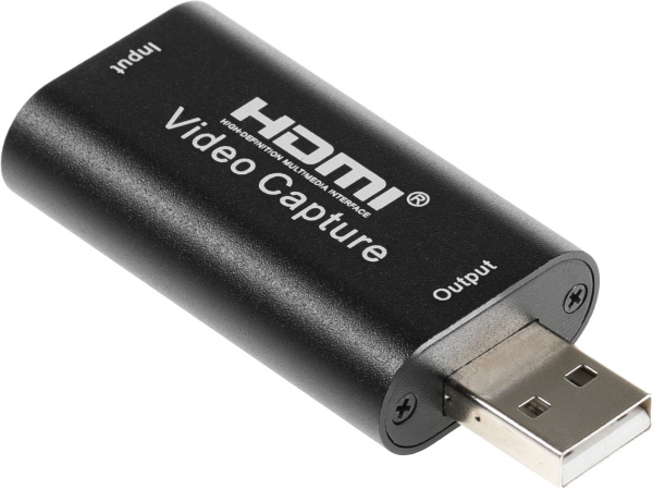 Адаптер аудио-видео Premier PX 5-990A HDMI (f)/USB черный (5-990A)