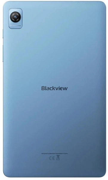 Планшет Blackview TAB60 T606 (1.6) 8C RAM6Gb ROM128Gb 8.68" IPS 1340x800 4G 2Sim Android 13 голубой 8Mpix 5Mpix BT WiFi microSD 1Tb 6050mAh 696hr