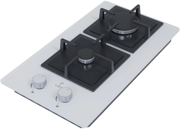 Газовая варочная поверхность Lex GVG 324 WH белый