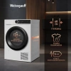 Сушильная машина Weissgauff WD 5948 Heat Pump кл.энер.:A++ макс.загр.:8кг белый (434368)