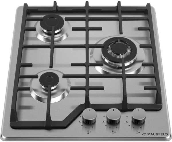Газовая варочная поверхность Maunfeld EGHS.43.73CS/G нержавеющая сталь