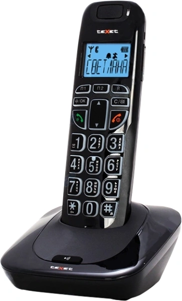Р/Телефон Dect Texet TX-D7505A черный АОН