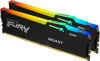 Память DDR5 2x16GB 5600MHz Kingston KF556C36BBEAK2-32 Fury Beast Expo RGB RTL Gaming PC5-44800 CL36