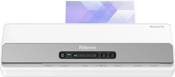 Ламинатор Fellowes Amaris A3 белый (FS-80582) A3 (75-175мкм) 80см/мин (6вал.) хол.лам. лам.фото реверс