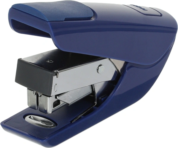 Степлер Kw-Trio 0556B-BLU Mini Air touch 24/6 26/6 (20листов) синий 50скоб пластик закрытый коробка