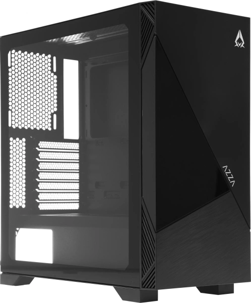 Корпус Azza Eclipse черный без БП ATX 4x120mm 2xUSB2.0 1xUSB3.0 audio bott PSU