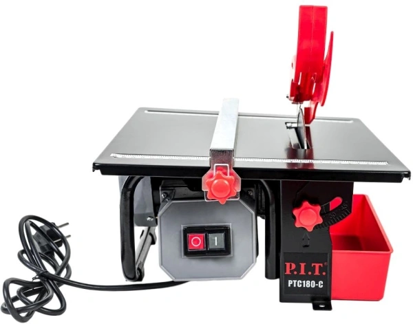 Плиткорез электрический P.I.T. Мастер PTC180-C 650Вт красный/черный