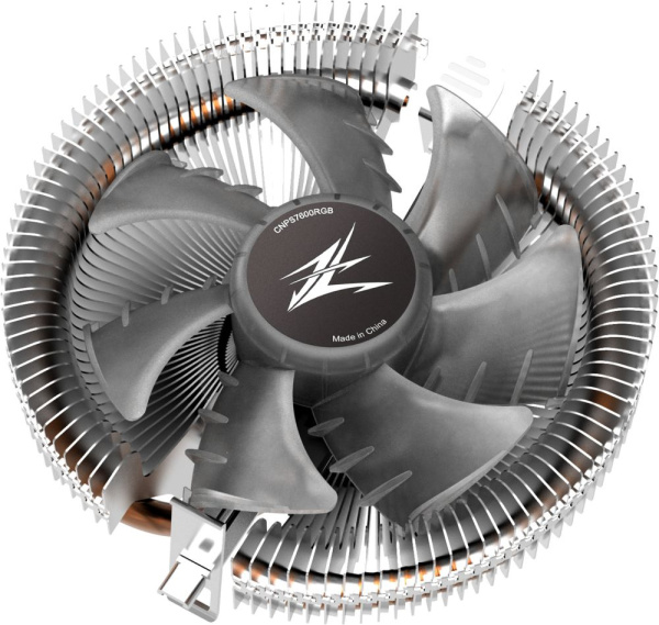 Устройство охлаждения(кулер) Zalman CNPS7600 RGB RGB Soc-AM5/AM4/1200/1700/1851 черный 4-pin 16-27dB Al+Cu 95W 250gr Ret (CNPS7600RGB)