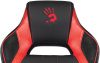 Кресло игровое A4Tech Bloody GC-300 черный/красный эко.кожа/ткань крестов.