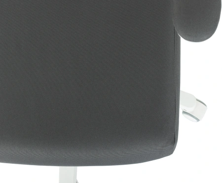 Кресло Бюрократ ASTER NH-W темно-серый TW-04 Neo Grey сетка/ткань с подголов. крестов. пластик пластик белый