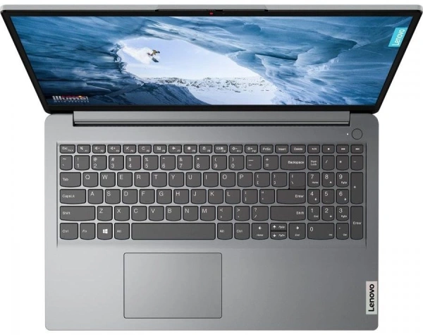 Ноутбук Lenovo IdeaPad 1 15IJL7 Celeron N4500 8Gb SSD256Gb Intel UHD Graphics 15.6" TN FHD (1920x1080) noOS grey WiFi BT Cam (82LX00D7PS)