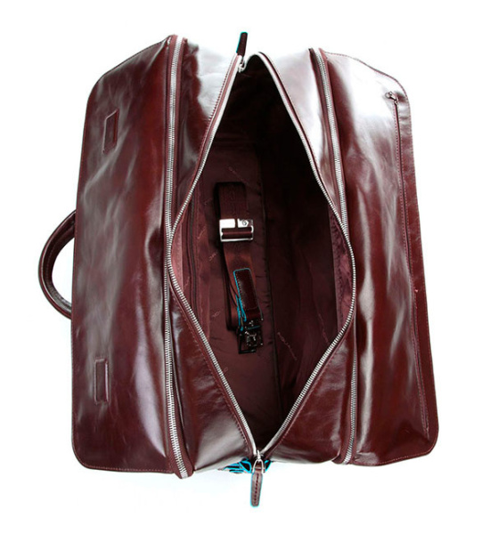 Сумка дорожная Piquadro Blue Square BV4342B2/MO коричневый натур.кожа