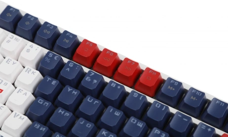 Клавиатура A4Tech Bloody S98 Sports Navy BLMS Plus механическая синий/белый USB for gamer LED (S98 S