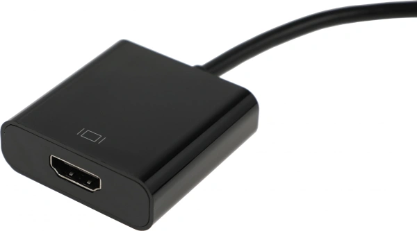 Кабель-переходник аудио-видео Premier H105 DisplayPort (m)/HDMI (f) 0.15м. черный (A3378)