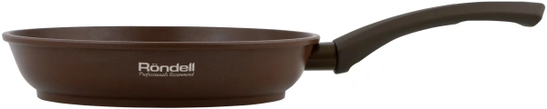 Сковорода Rondell Bruno RDA-1692 круглая 26см покрытие: Xylan Plus ручка несъемная (без крышки) коричневый