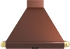Вытяжка каминная Elikor Сатурн 50П-180-В1Л медный антик/золотистый управление: кнопочное (1 мотор)