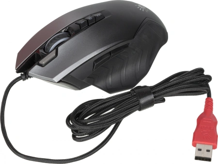 Мышь A4Tech Bloody J95s серый оптическая (8000dpi) USB3.0 (9but)