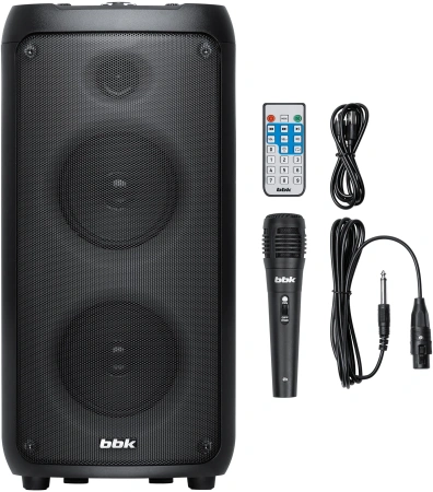 Колонки BBK BTA4021 2.0 черный 20Вт портативные