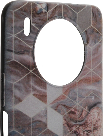 Чехол (клип-кейс) Gresso для Honor 50 Lite Meridian золотистый/синий (GR17AAAE8878)