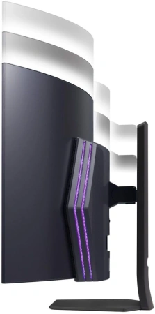 Монитор LG 44.5" (113.03см) 45GS95QE-B OLED WQ чер HDMI DP USB M/M HAS Piv 1000cd Ex Cur