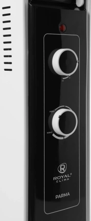 Радиатор масляный Royal Clima Parma ROR-PR5-1000M 1000Вт белый/черный