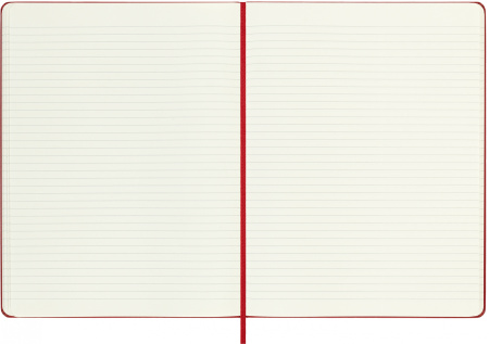 Блокнот Moleskine CLASSIC QP090F2 XLarge 190х250мм 192стр. линейка твердая обложка красный