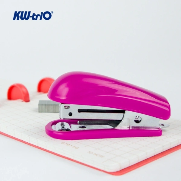 Степлер Kw-Trio 5103 Mini N10 (10листов) встроенный антистеплер ассорти 50скоб металл/пластик блистер