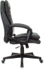 Кресло руководителя Бюрократ T-9950LT черный эко.кожа крестов. пластик