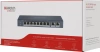 Коммутатор HiWatch DS-S1008P 8x100Мбит/с 2x1Гбит/с 8PoE+ 60W неуправляемый
