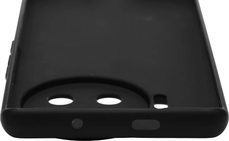 Чехол (клип-кейс) BoraSCO для Tecno Spark 20 Pro + Silicone Case черный (73128)