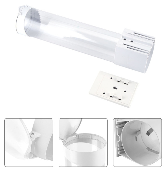 Стаканодержатель для кулера/пурифайера Aqua Work CH-1 на магните белый