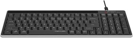 Клавиатура A4Tech Fstyler FBX70C черный USB беспроводная BT/Radio slim Multimedia (FBX70C)