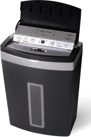 Шредер Buro Office BU-S900AF черный (секр.P-5)/фрагменты/8лист./20лтр./скрепки/скобы/пл.карты