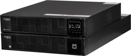 Источник бесперебойного питания Systeme Electriс SRV SRVSE6KRTXLI4U 5400Вт 6000ВА черный